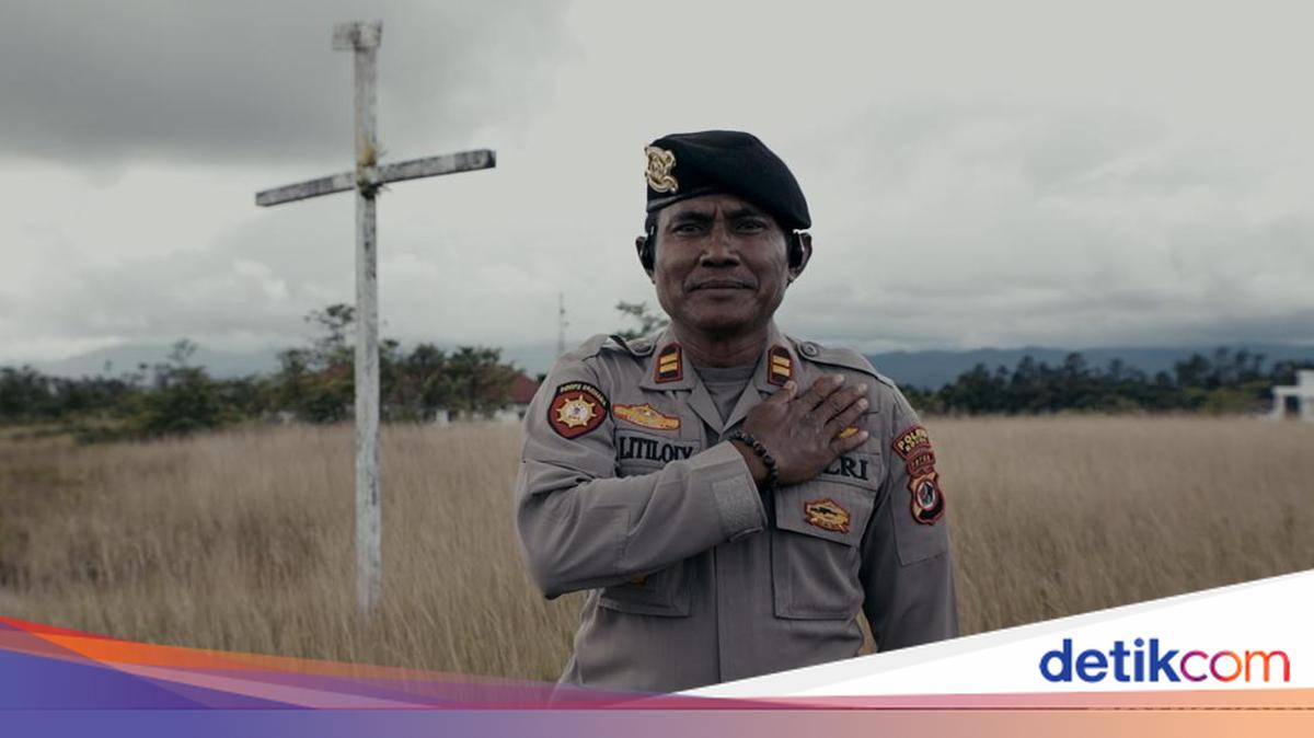 Cerita Kedekatan Iptu Motalip dengan Warga Nduga dalam Jaga Keamanan