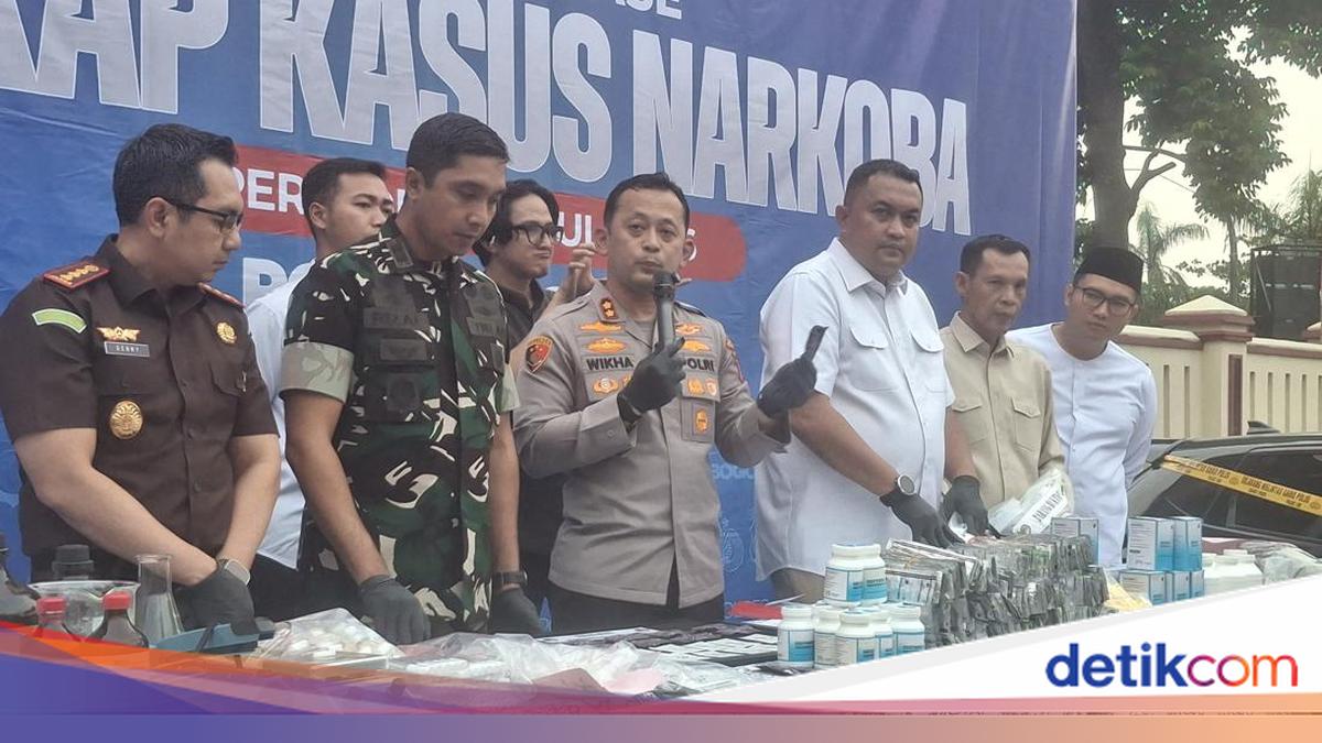 Polres Bogor Bongkar 74 Kasus Narkoba, Sita 3 Kg Sabu hingga 1.193 Pil Ekstasi