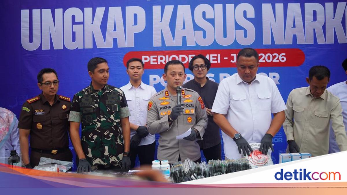 Polisi Ungkap Peredaran 'Pod Getar' Narkoba di Bogor, Kasus Pertama Se-Jabar