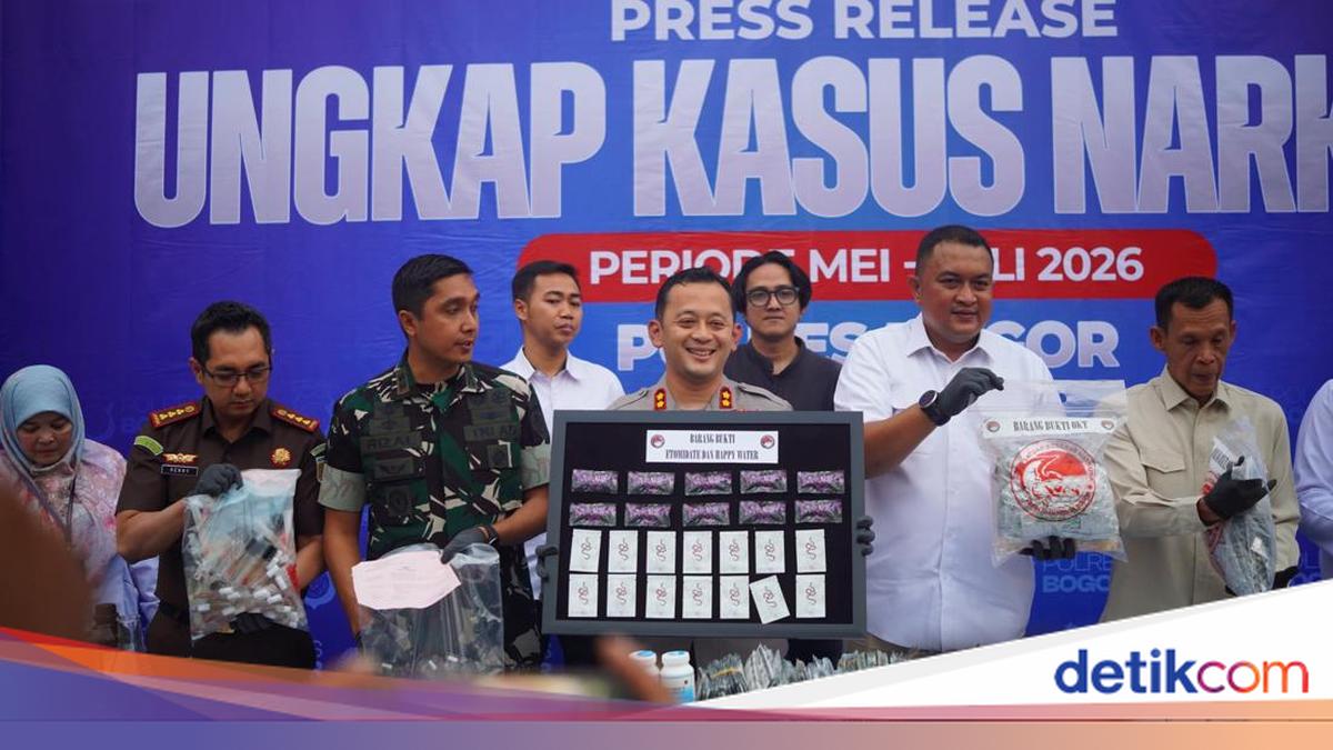 Polres Bogor Bongkar 2 Gudang Besar Obat Keras, Lebih dari 1 Juta Butir Disita