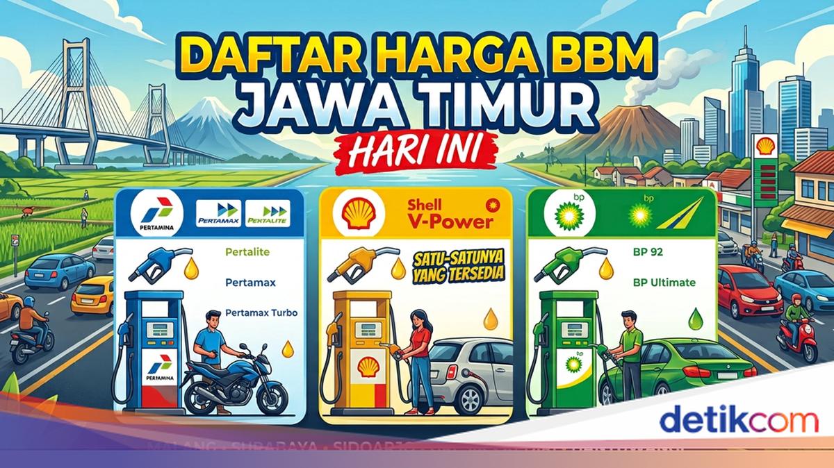 Update Harga BBM di Jawa Timur Hari Ini: Pertamina, Shell dan ...
