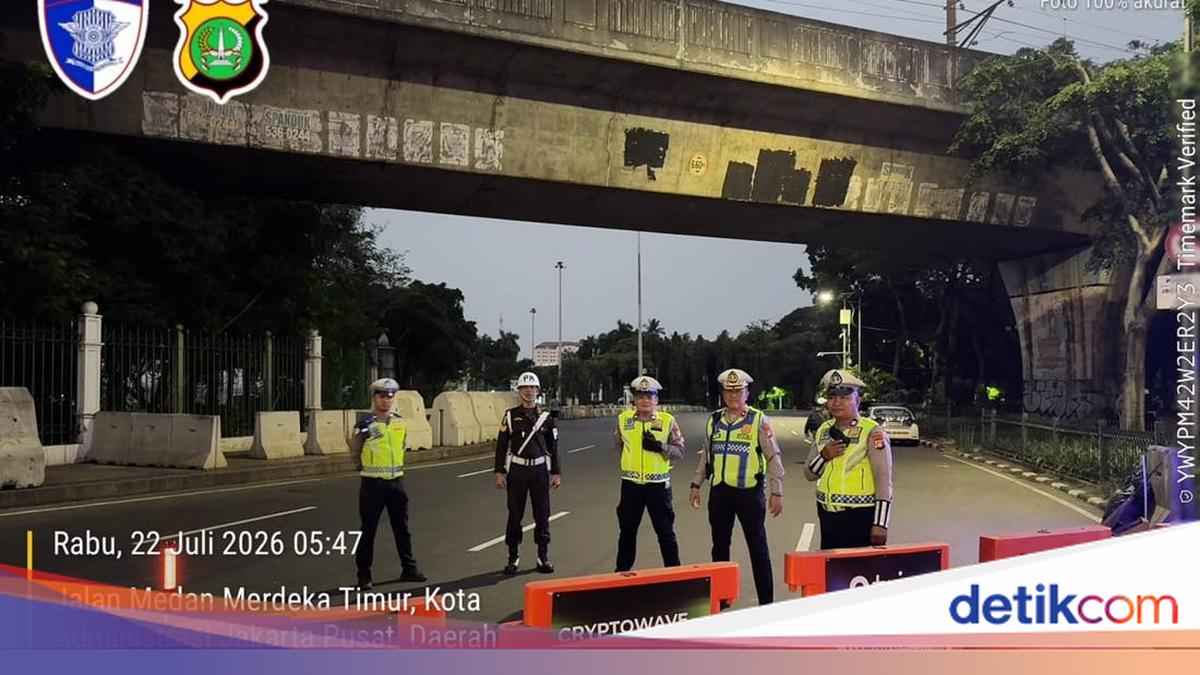 Ada Pelantikan Perwira Remaja TNI-Polri, Lalin Arah Istana Dialihkan Pagi Ini
