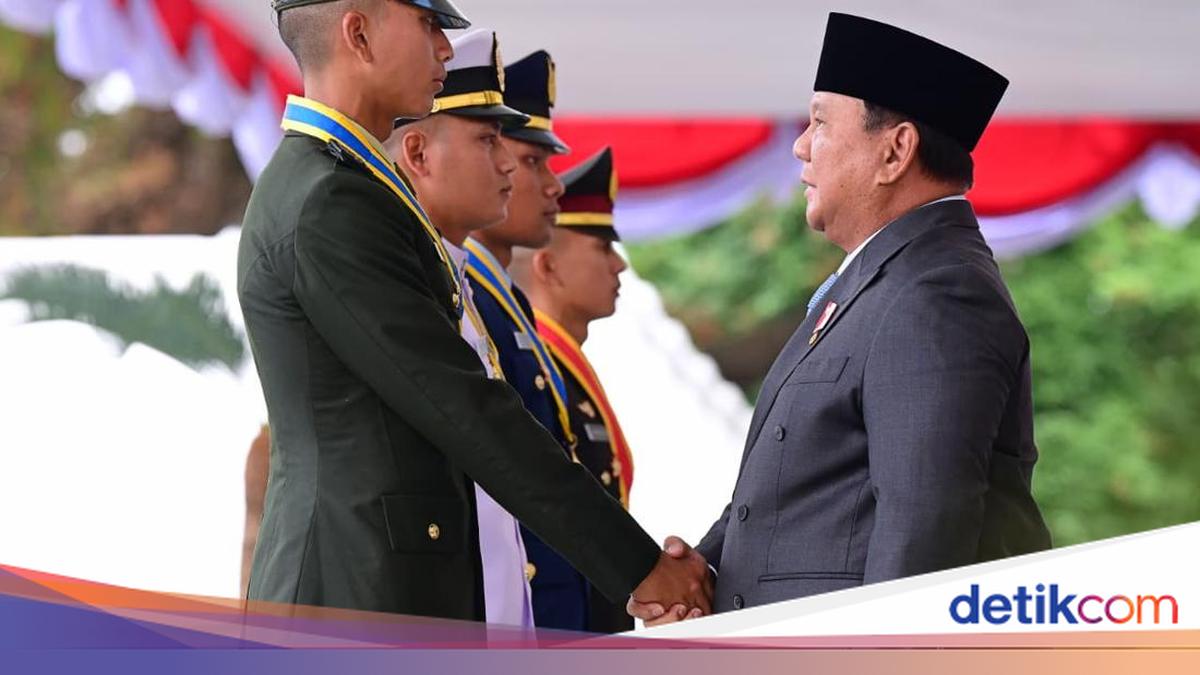 Daftar Nama Peraih Adhi Makayasa 2026 TNI-Polri yang Dilantik Prabowo
