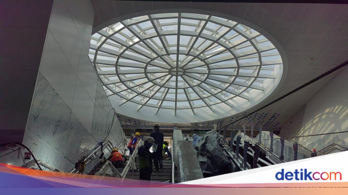 Stasiun MRT Monas Rampung Tahun Depan, Begini Progresnya