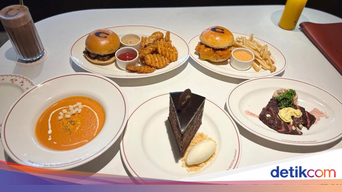 The Coach Restaurant: Makan 'Cantik' Cicip Steak hingga Martini ala Coach