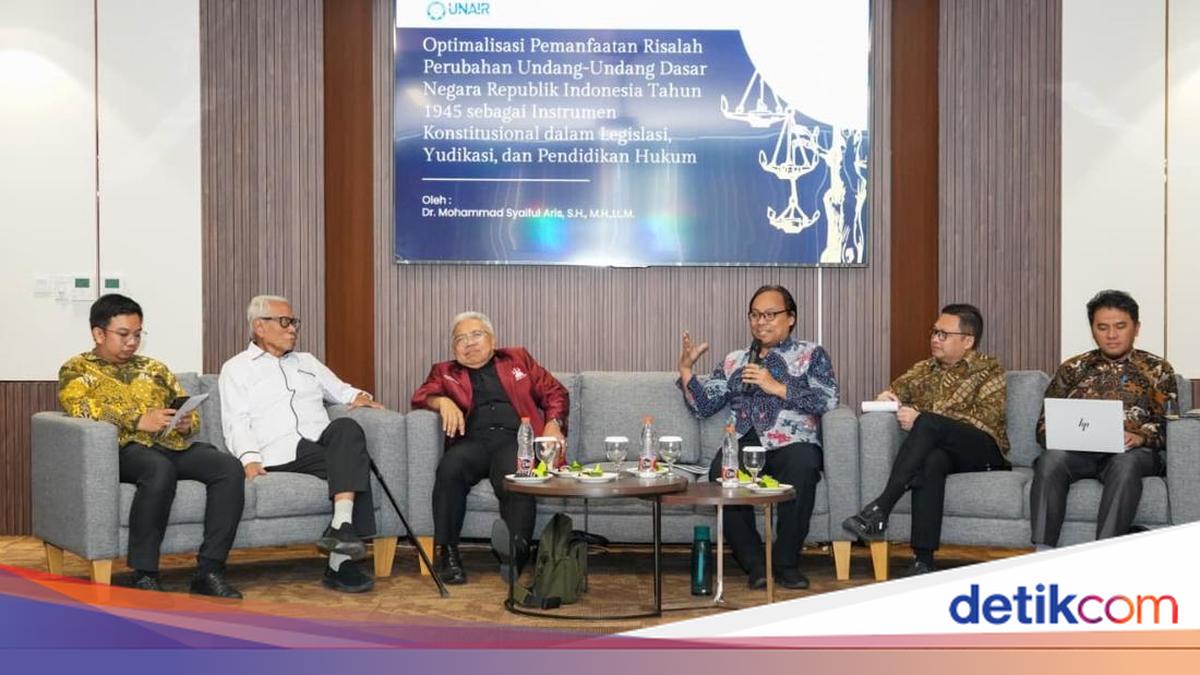 FGD MPR-UNAIR Bahas Penguatan Risalah Perubahan UUD 1945