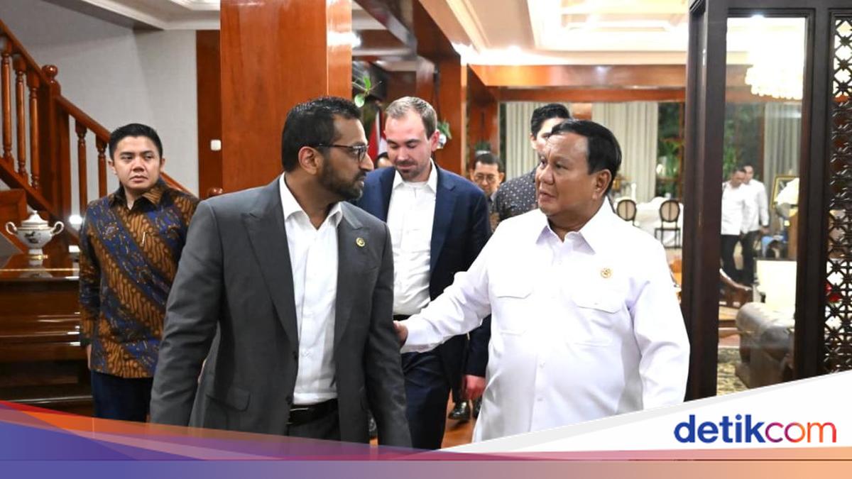 Prabowo Terima Direktur FBI di Kertanegara, Bahas Apa?