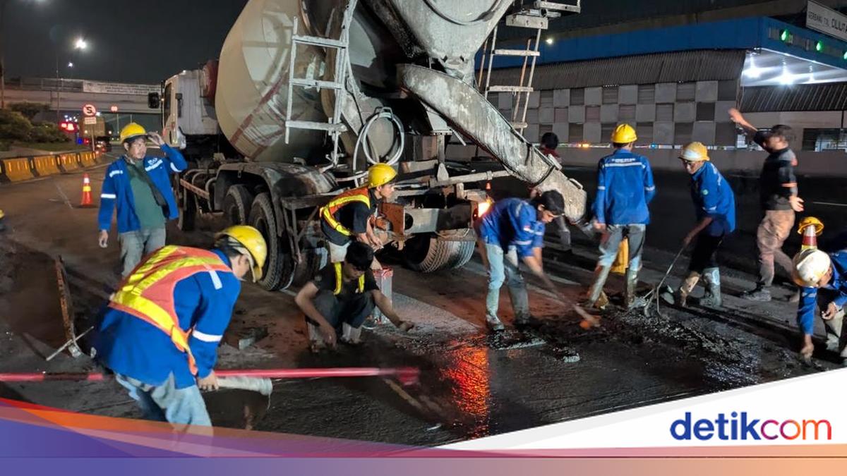 Ada Perbaikan Jalan di Tol Dalkot, Gerbang Tol Tomang Ditutup Sementara