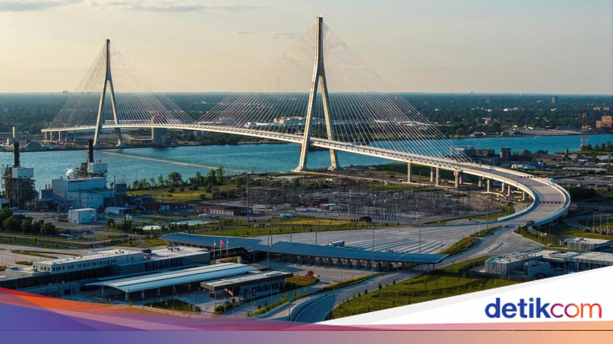 Jembatan Gordie Howe Senilai Rp76 T Siap Hubungkan Kanada dan AS