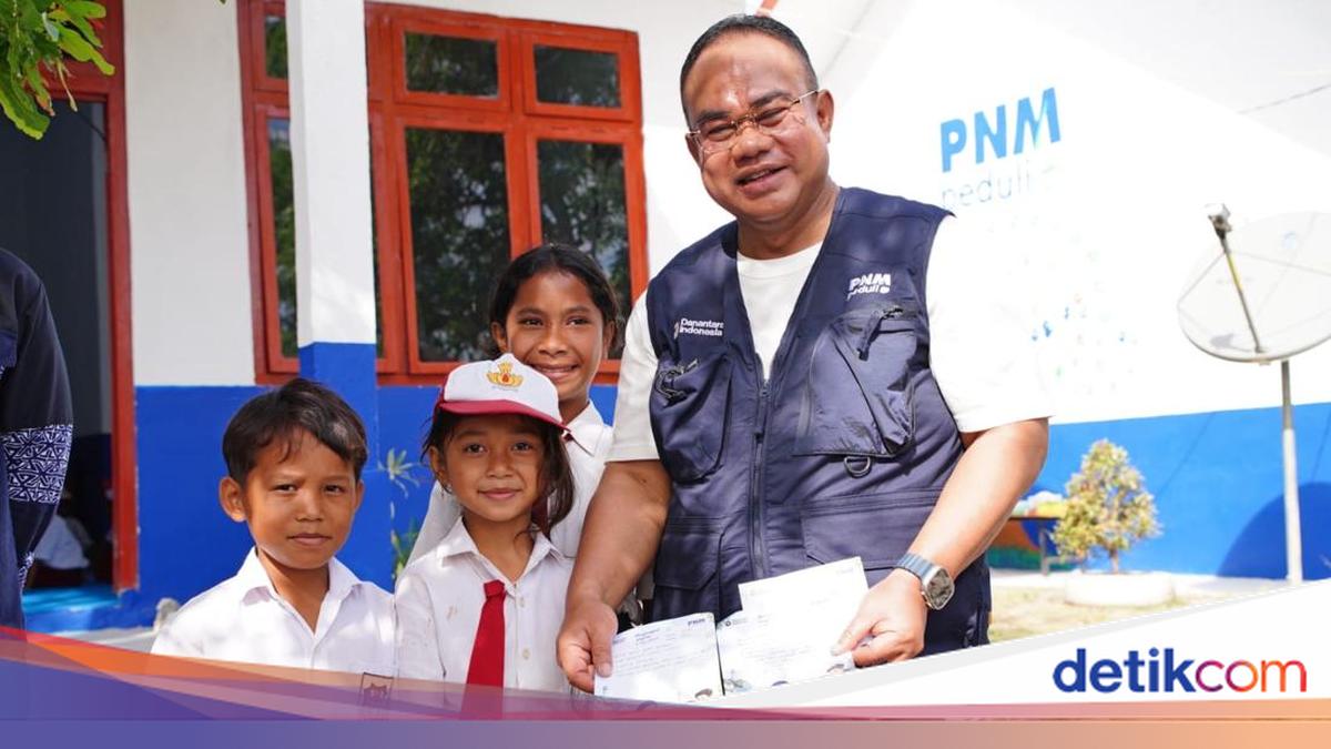 Kisah Siswa Wae Moto Semangat Belajar Berkat Revitalisasi Sekolah PNM