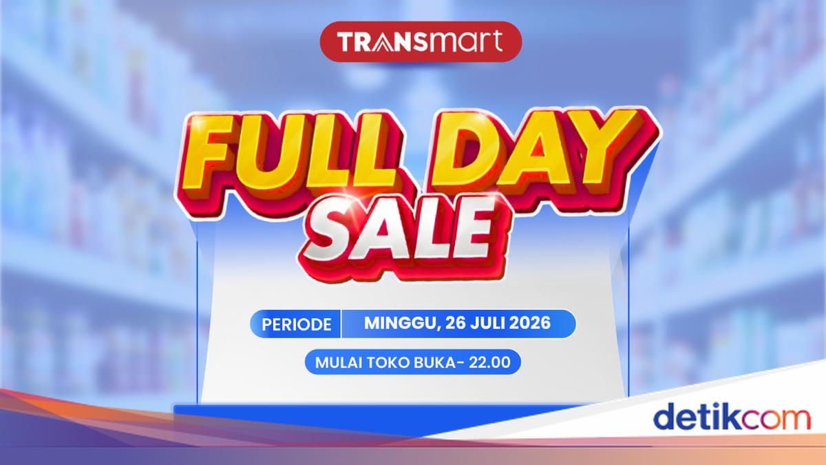 Jangan Lupa! Hari Ini Transmart Full Day Sale, Diskon Aneka Produk 50% + 20%