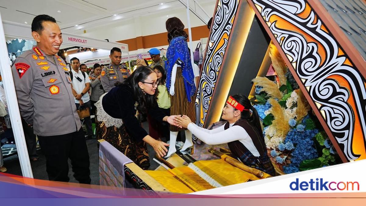 Kapolri dan Ketum Bhayangkari Tinjau Bazar KBN 2026, Dukung Penuh UMKM