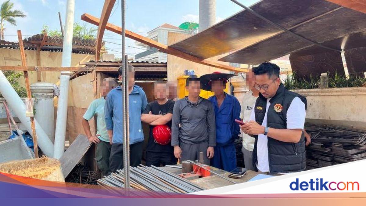 10 WN China Langgar Aturan, Kerja Jadi Tukang Bangunan di Jakut