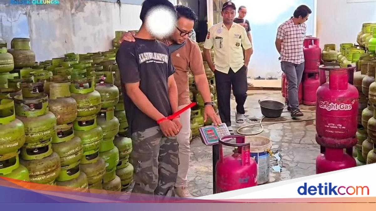 Polisi Gerebek Ruko Tempat Oplos LPG di Bogor, Sita 1.304 Tabung