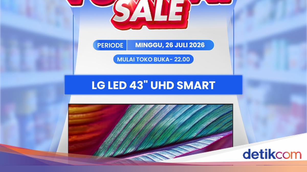 Beli Smart TV 43 di Transmart Full Day Sale Diskonnya Jutaan