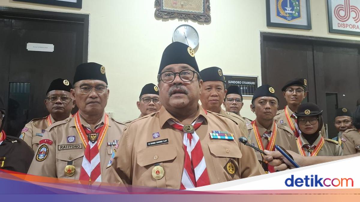 Rano Karno Resmi Pimpin Kwarda Pramuka DKI, Siapkan 4 Program Prioritas