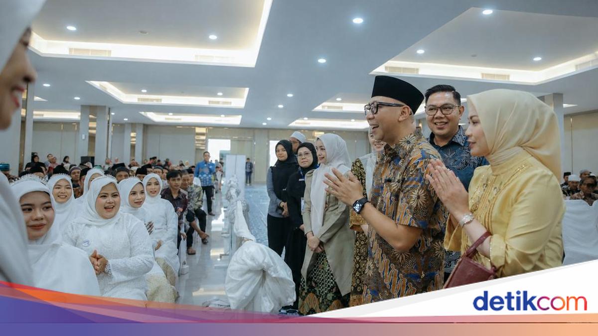 31 Pasangan Ikuti Nikah Massal, Gubernur Lampung Tekankan Nilai Agama