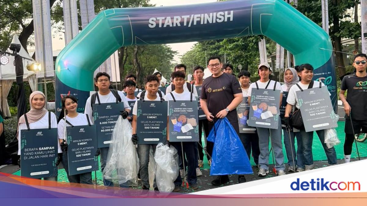 Lewat Gerak Hijau, ANTAM Hadirkan Fun Walk Paling Ramah Lingkungan