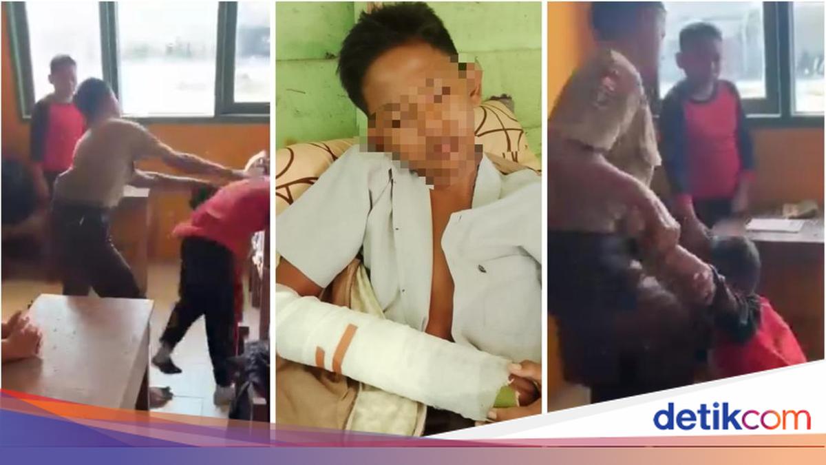 DUH! Siswa SMP di Lampung Dihajar Hingga Patah Tangan, Cuma Ditemani Rekaman Ponsel