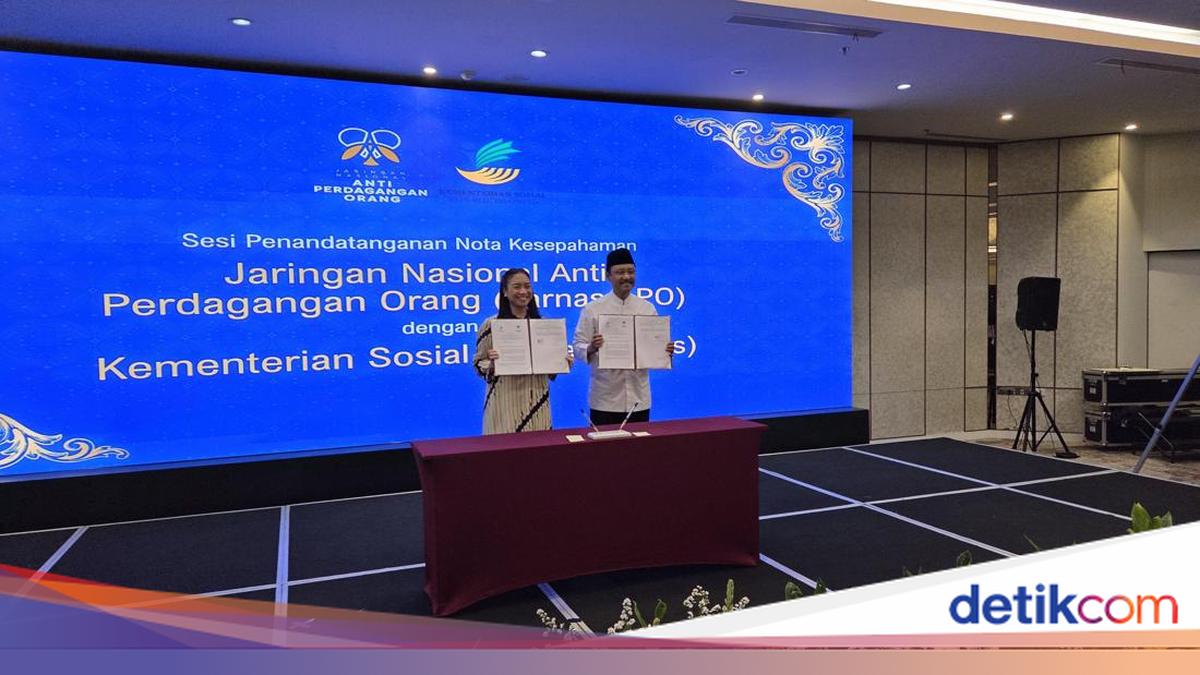Mensos Teken Mou dengan Jarnas TPPO soal Rehabilitasi Korban Perdagangan Orang