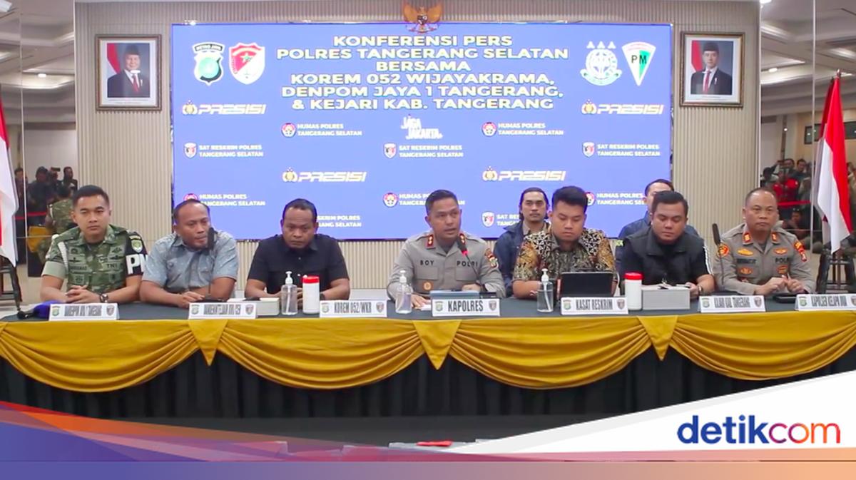 Pengeroyokan Maut Prajurit TNI di Tangerang, 7 Orang Jadi Tersangka