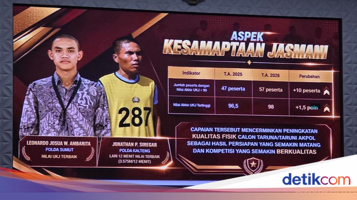 Peserta Terbaik Seleksi Akpol 2026 Belajar 5,5 Jam Per Hari-Lari 150 Km Sepekan