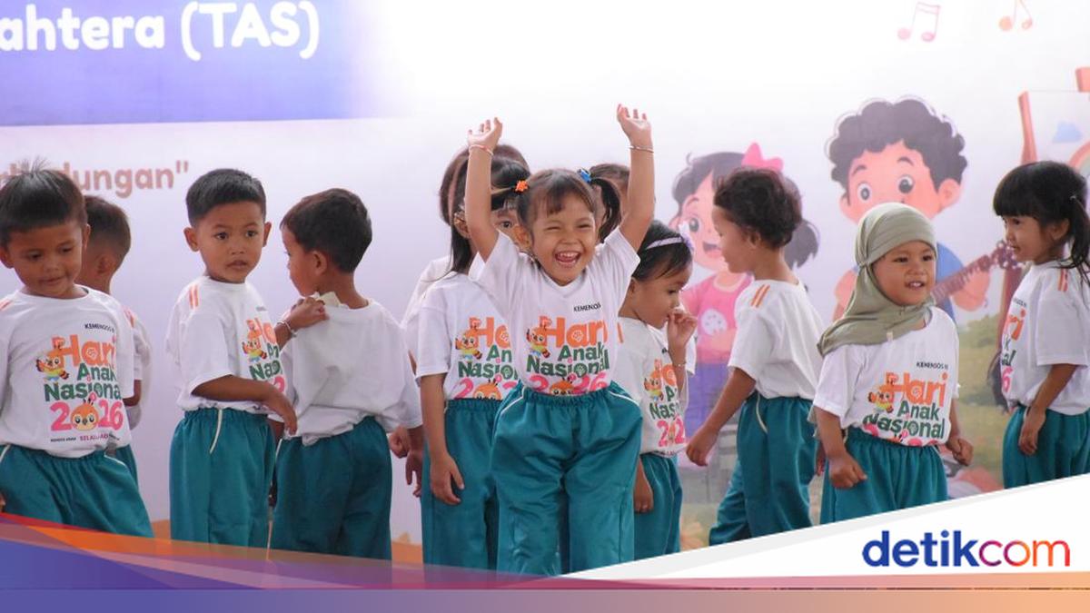 Hari Anak Nasional, Kemensos Luncurkan Taman Anak Sejahtera di Jambi