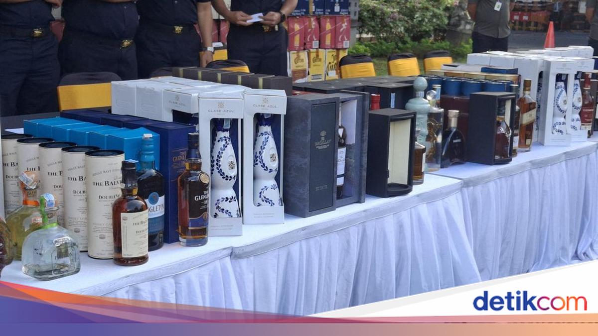 Terbongkar Sindikat Miras Ilegal di Bali, Bea Cukai Sita 20 Ribu Botol
