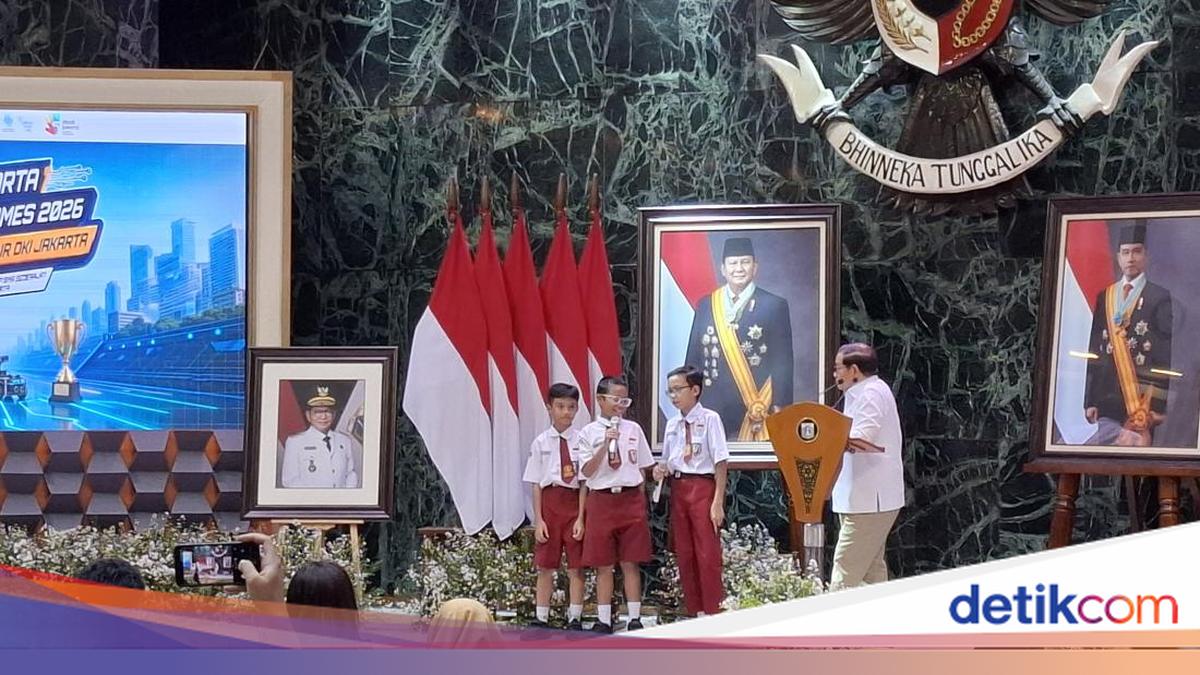Bertemu Pramono, 3 Bocah SD Juara Lomba Robotik Mau Buat Robot Atasi Macet DKI