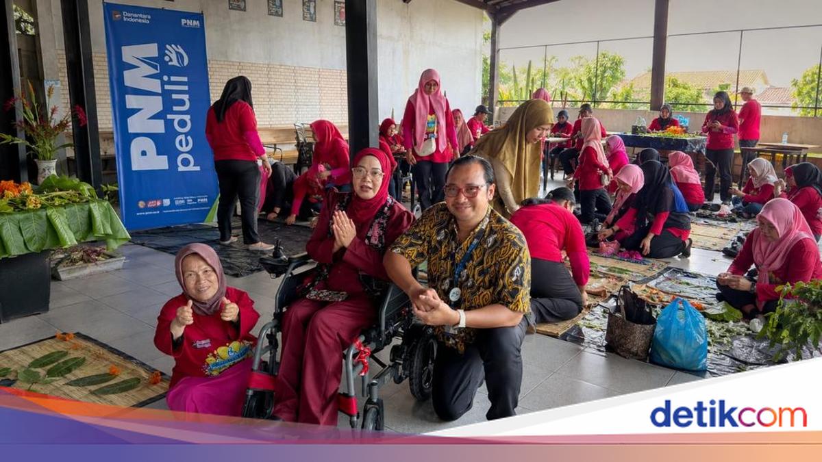 PNM Latih 50 Penyandang Disabilitas di Bekasi Bikin Batik Ecoprint