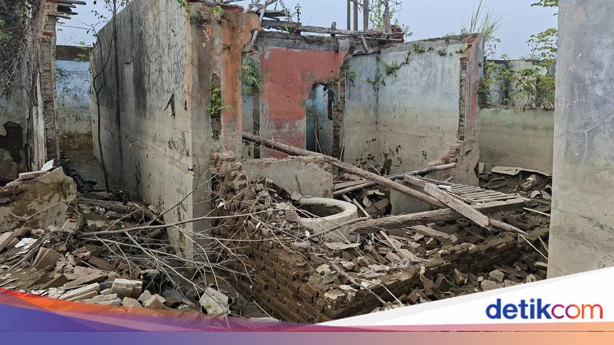 Penampakan Lebih Dekat Kampung Hilang di Lebak yang Muncul Saat Kemarau