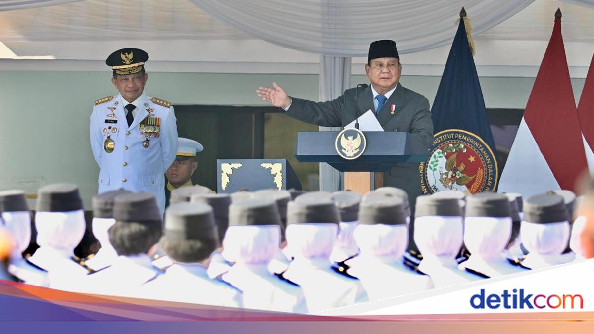 Prabowo Puji Rekrutmen IPDN: 10 Lulusan Terbaik dari Keluarga Sederhana