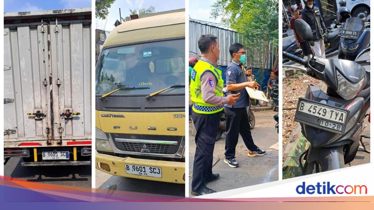Truk Tabrak Motor Depan Pasar Kramat Jati, Ada Korban Tewas dan Terluka