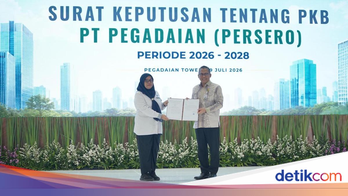 Pegadaian Resmi Terima SK Perjanjian Kerja Bersama dari Kemenaker