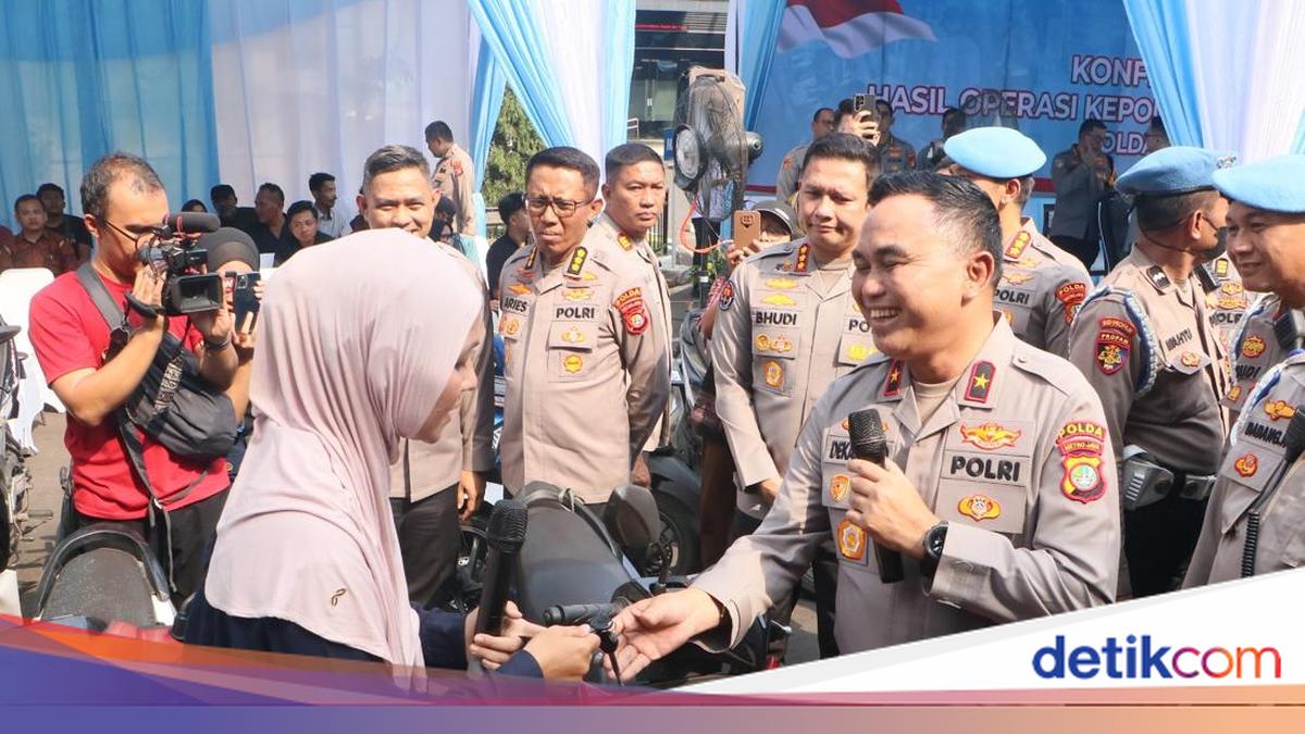 Polda Metro Kembalikan 67 Kendaraan Sitaan Hasil Kejahatan ke Pemilik Sah