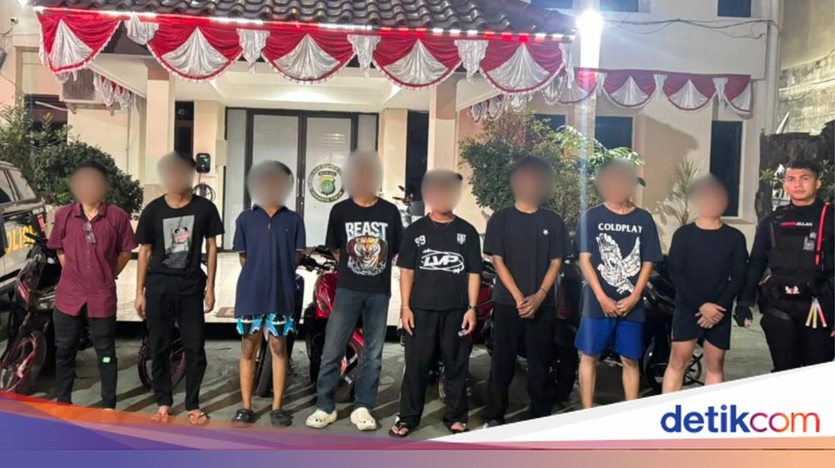Brimob Polda Metro Bubarkan Balap Liar di Jaktim, 12 Motor Diamankan