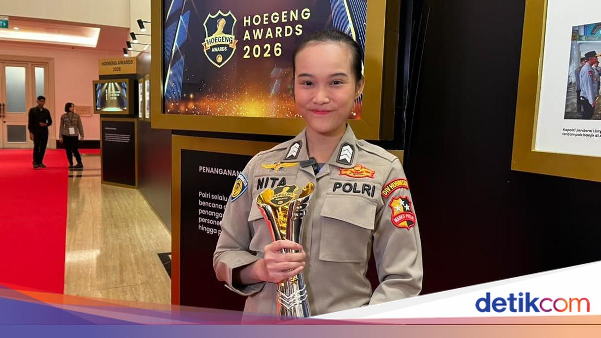 Hadirkan Database Kriminal di Afrika Tengah, Brigadir Renita Raih Hoegeng Awards 2026