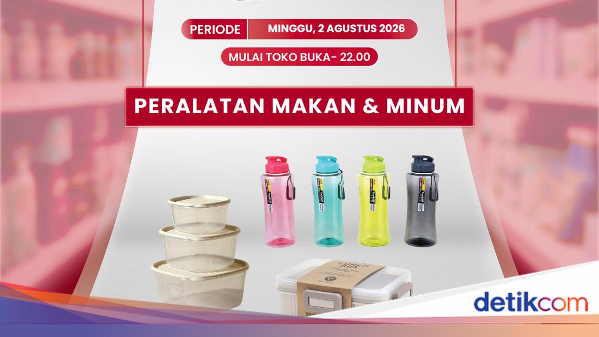 Beli Tempat Makan dan Minum di Transmart Full Day Sale Mulai Rp 12.000