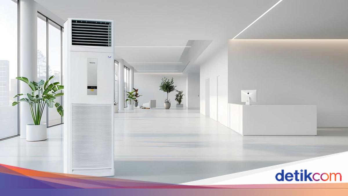 Panasonic Produksi AC Floor Standing PB5 di RI, TKDN Tembus 41,25%
