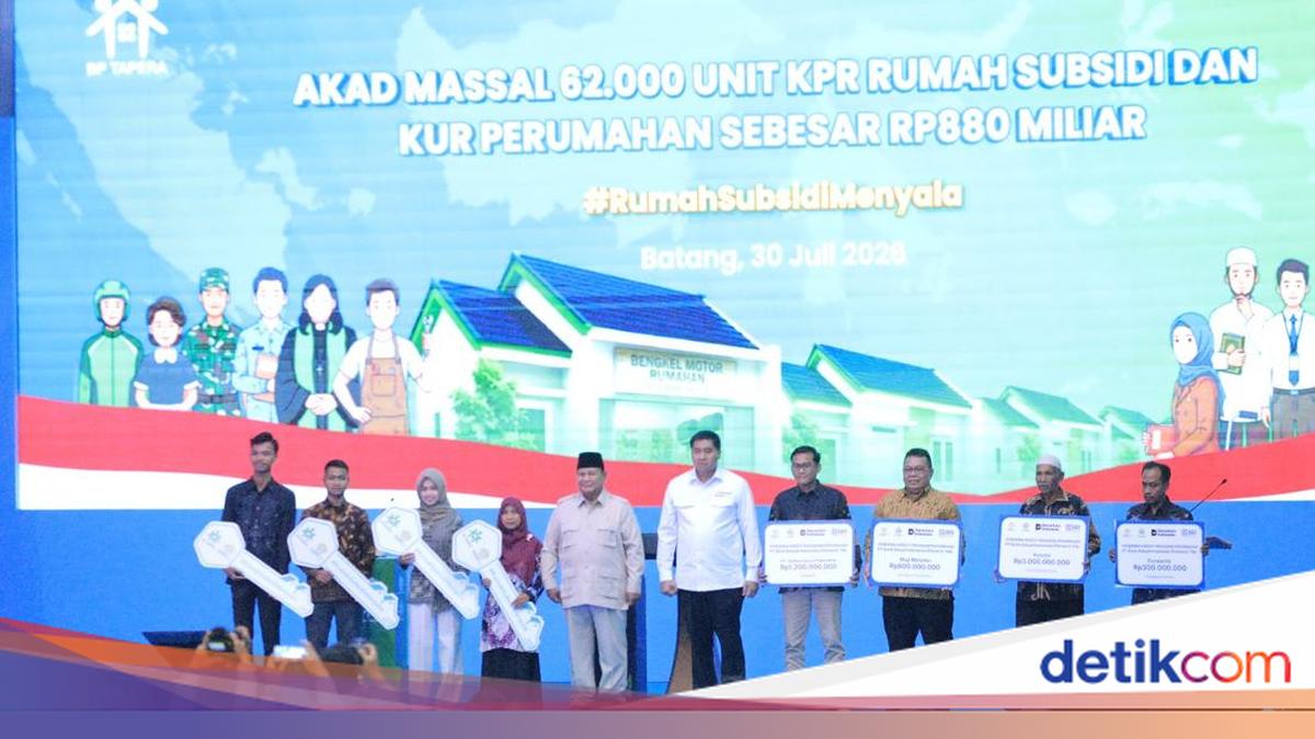 Perluas Akses Hunian, BNI Dukung Akad Massal 62.710 KPR Rumah Subsidi