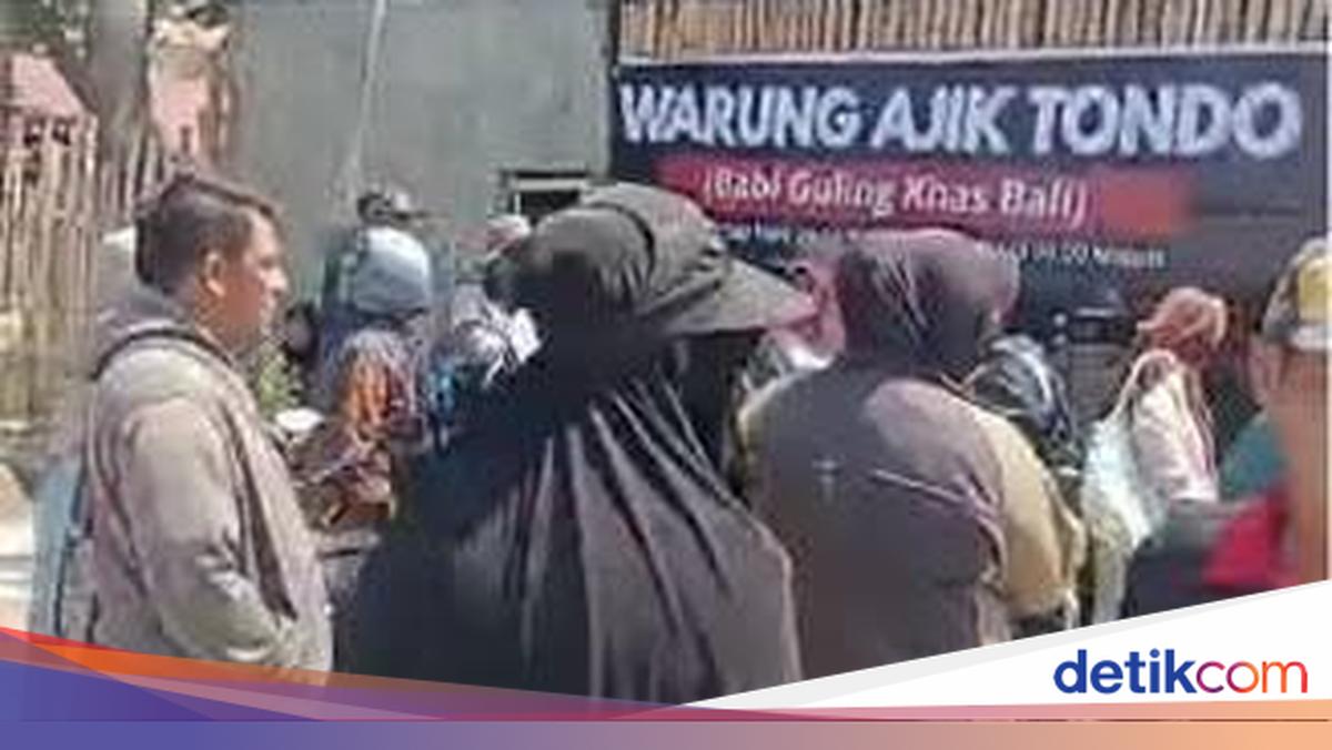 Warung Babi Guling di Palu Digeruduk Warga gegara Mencolok di Pinggir Jalan