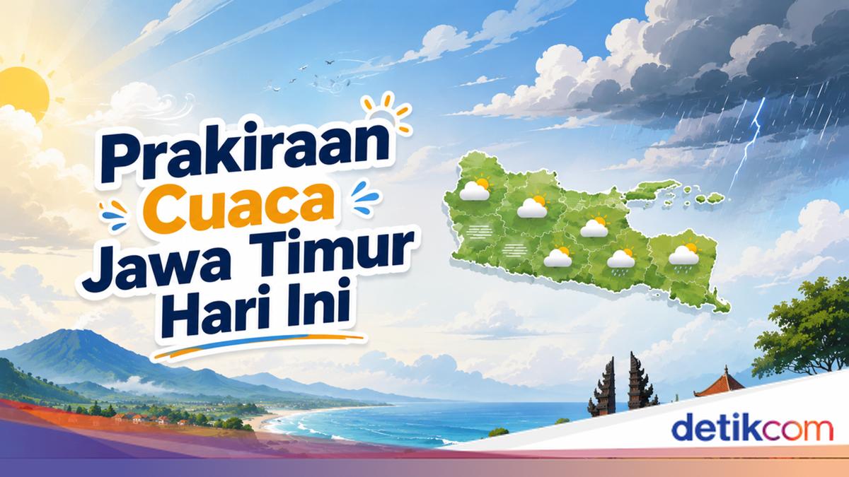 Prakiraan Cuaca Jatim Hari Ini: Suhu Capai 35 Derajat Celsius