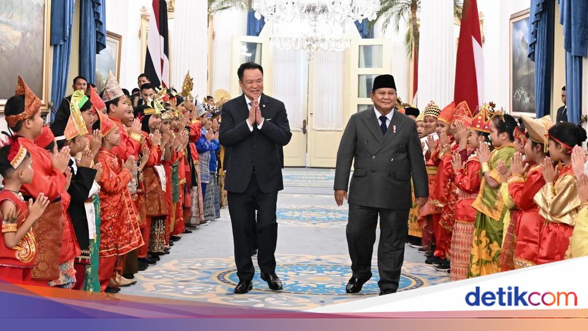 Prabowo Jamu Makan Malam untuk Persahabatan, PM Thailand Lempar Pujian
