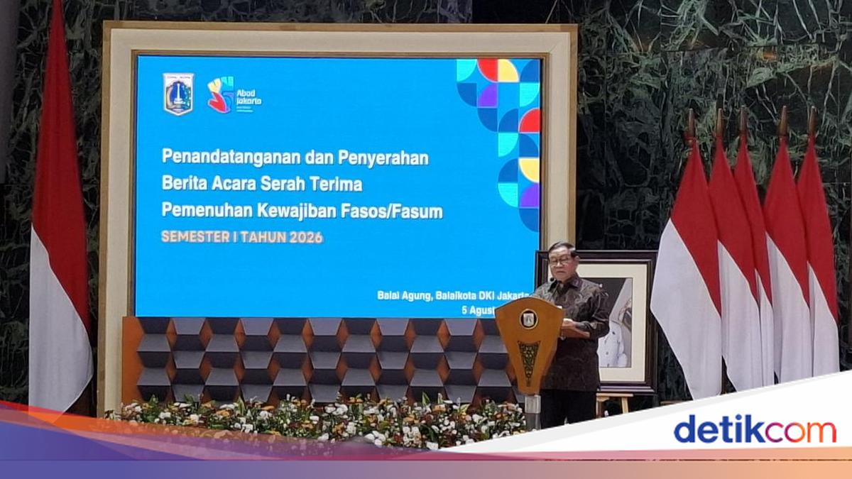 Jakarta Terima Aset Rp 2,27 Triliun dari Penyerahan Fasos dan Fasum Pengembang