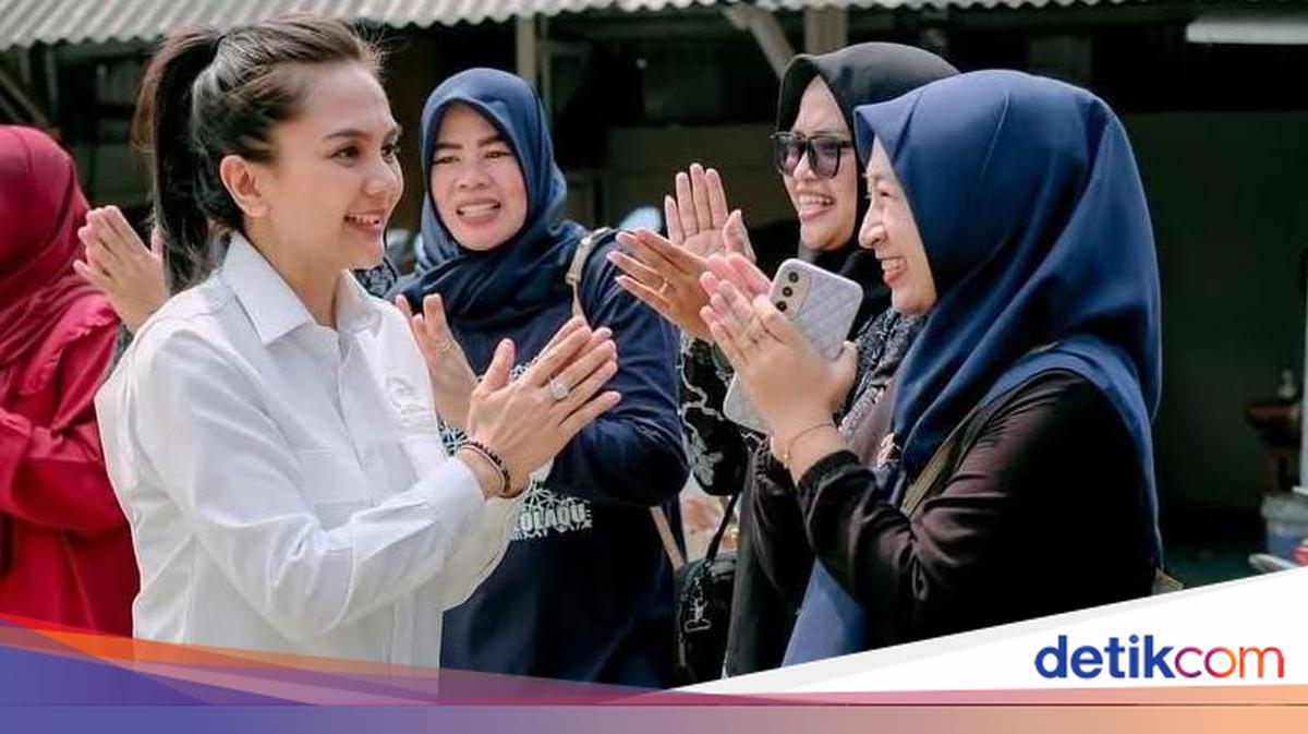 Legislator Gerindra Marlyn Maisarah Cek Pembangunan Jembatan Gantung Cibeber