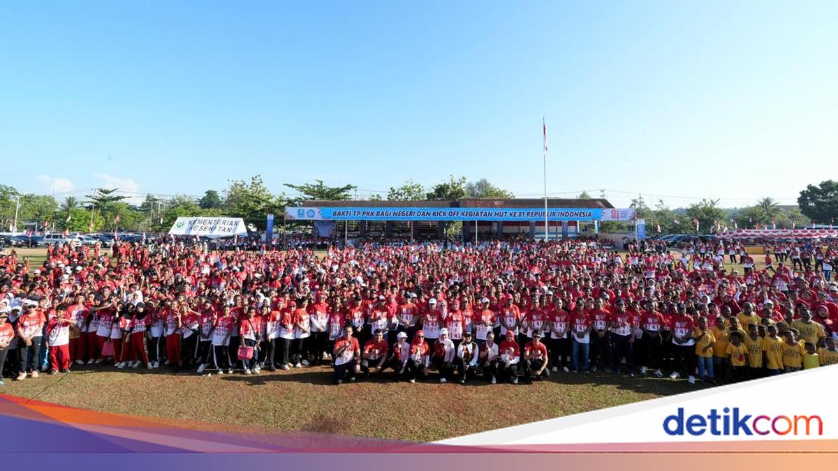 Ketum TP PKK Ajak Pelajar Biak Kenali Potensi Bahari untuk Cintai Tanah Air