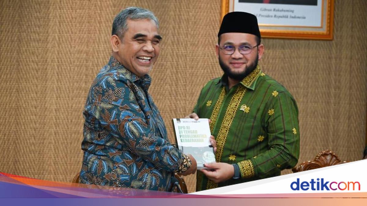 DPD Soroti Dinamika Pusat-Daerah Lewat Buku, Ini Pesan Muzani