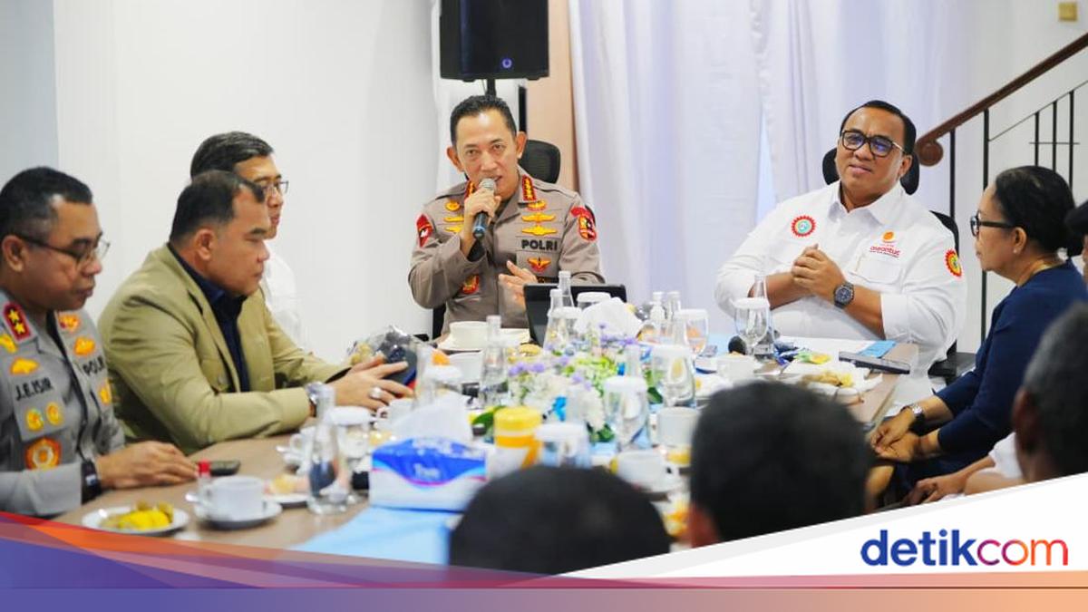 Kapolri Dialog dengan Bos-bos Buruh, Ini yang Dibahas