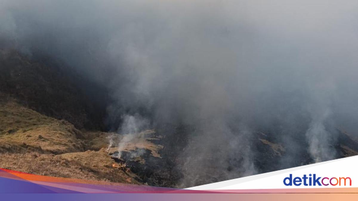 Kebakaran Bromo Makin Meluas hingga 120 Hektare, Heli Water Bombing Disiapkan