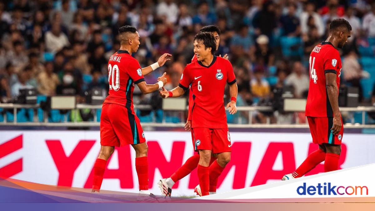 Photo: detiksport Indonesia 2-0 Singapore: Ragnar Oratmangoen and Ole Romeny score goals